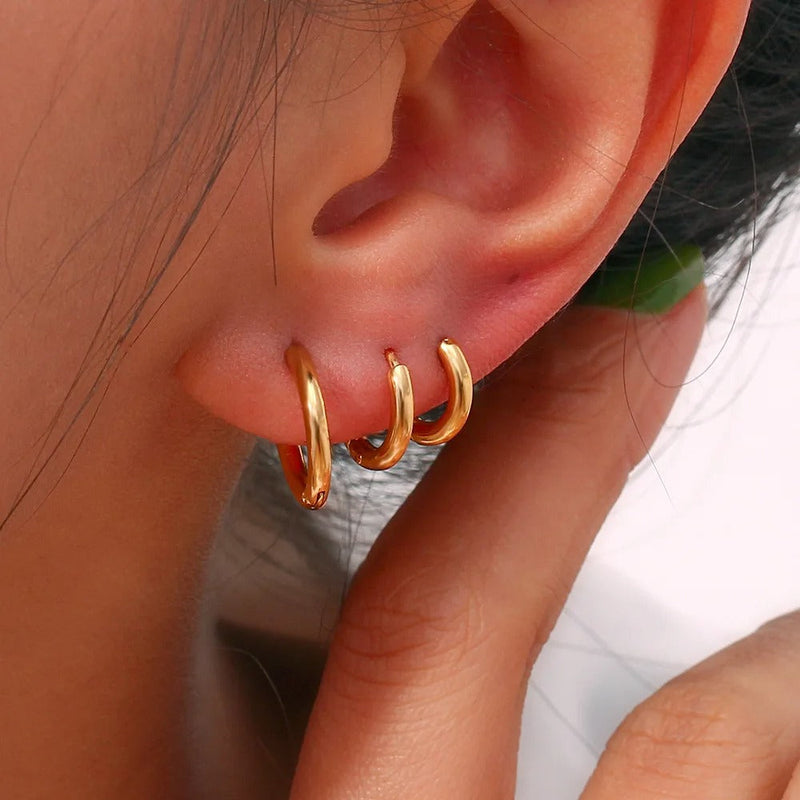 Carmiora - Zarte Reif-Ohrringe