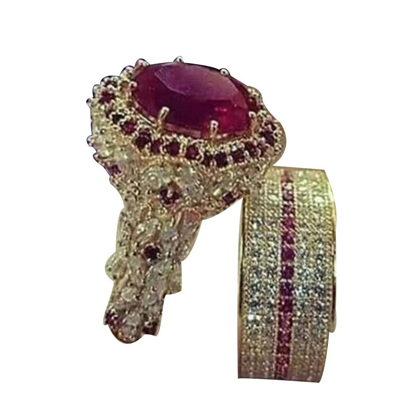 Carmiora - Modischer  Zirkoniastein Ring