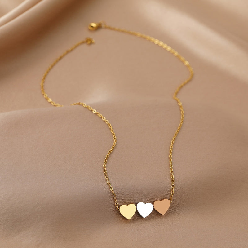 Romantische Halskette mit Sweetheart-Anhänger für Damen