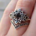 Chavri - Gothic Universum Ring Set