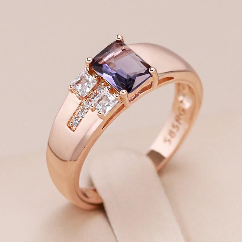 Carmiora- Natürlicher Zirkon Ring