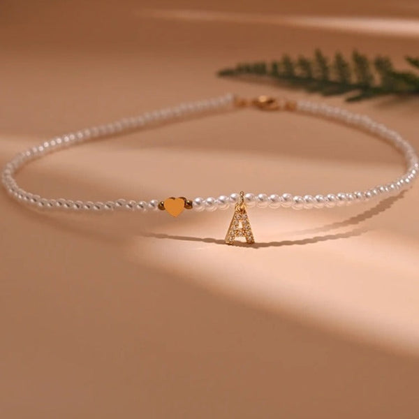 Carmiora - Perlenkette mit Initialen