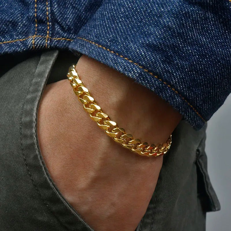 Chavri - Elegantes Curb-Kettenarmband