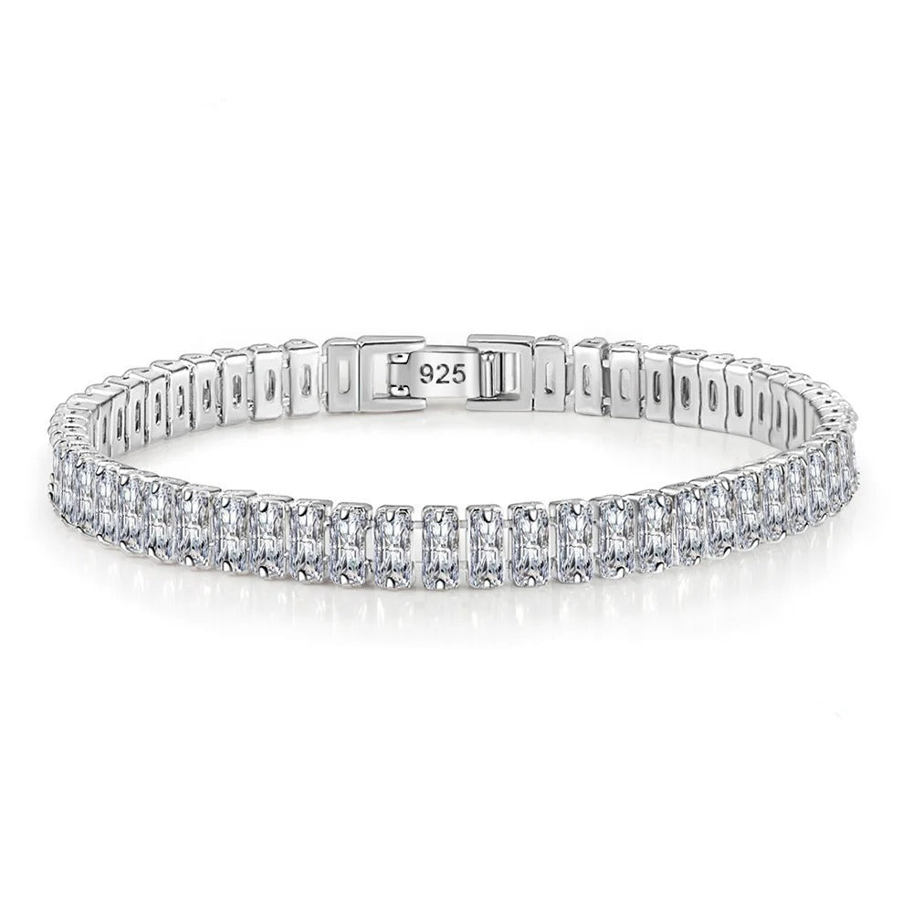 Carmiora - Glitzerndes Zirkon-Kristall-Armband