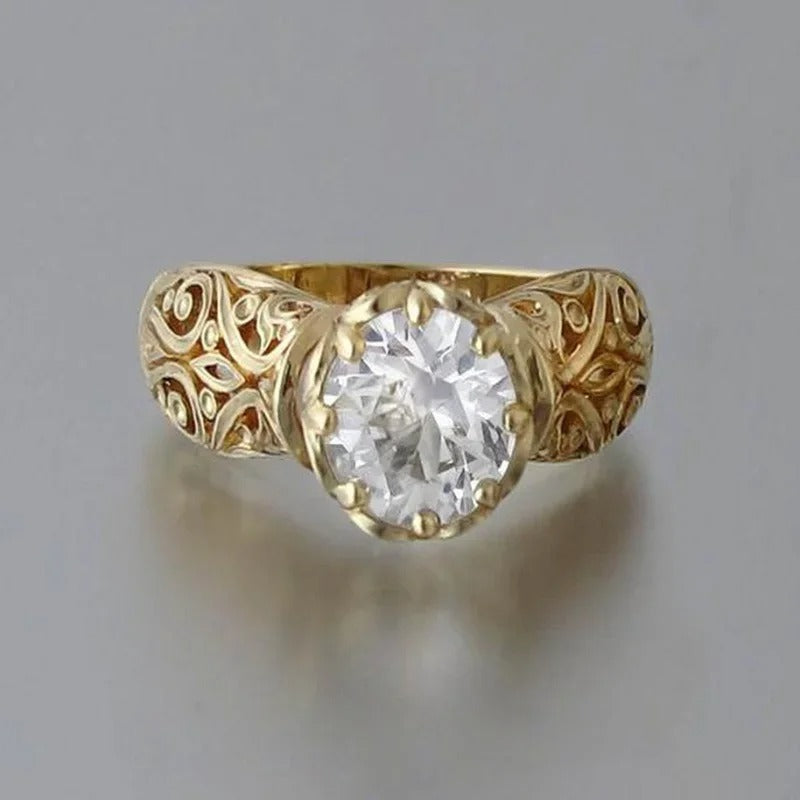 Carmiora - Ring mit Blumenknospe