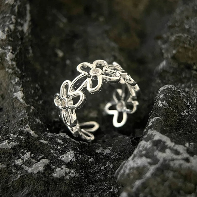 Carmiora - Blume Geometrischer Ring