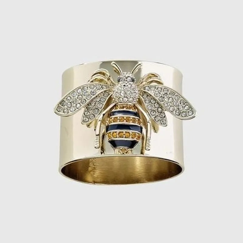 Carmiora -  Geschnitzter Biene Ring