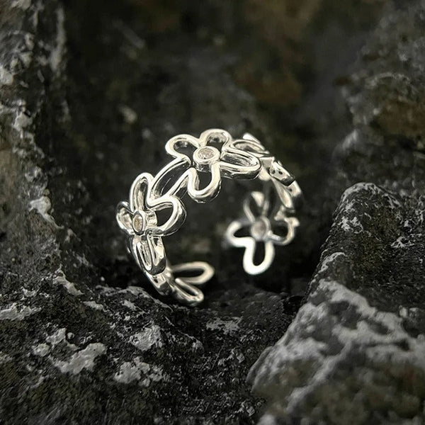 Chavri - Blume Geometrischer Ring