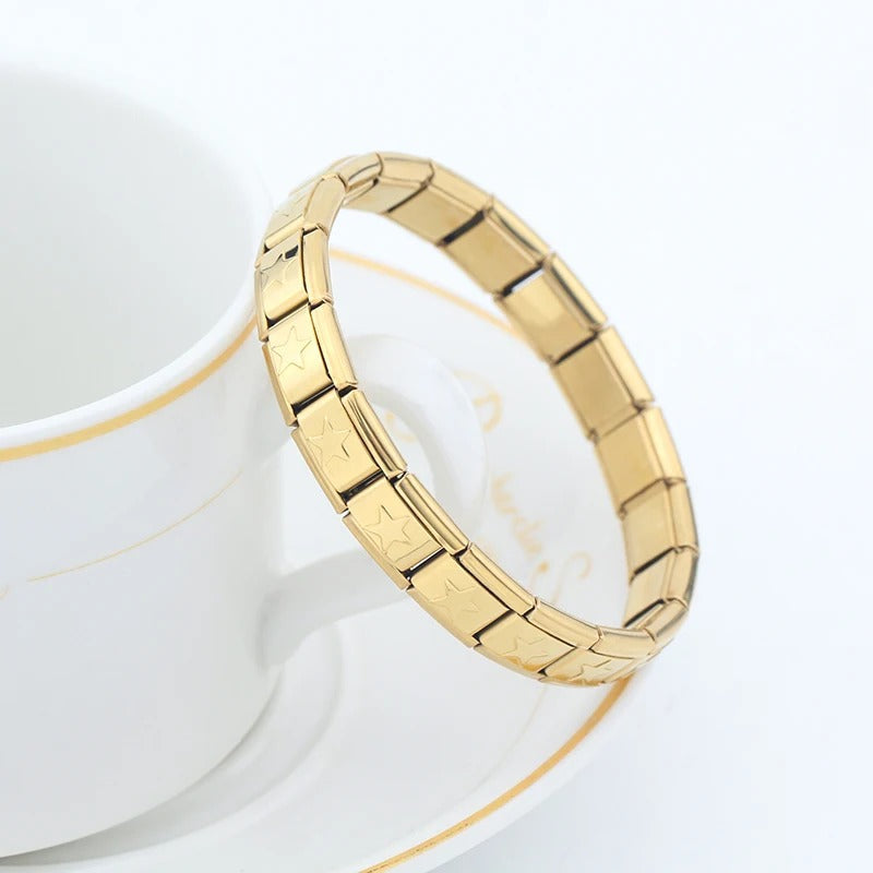 Carmiora - Verstellbares Metallarmband