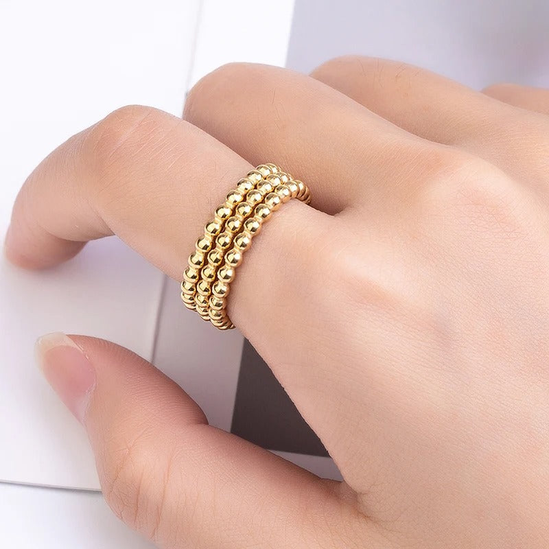 Carmiora - Perle Frauen Ring