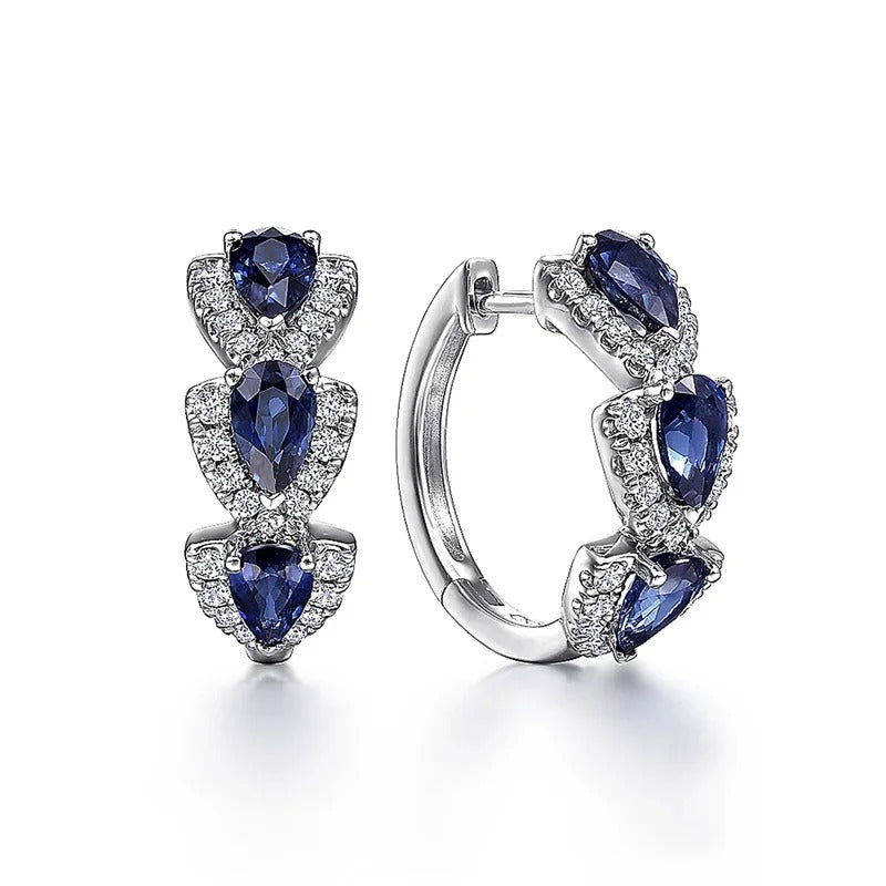 Carmiora - Celestial CZ-Ohrringe