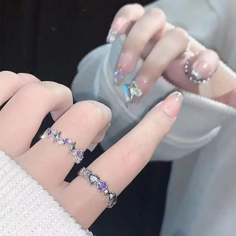 Carmiora - Raffinierter Ring in Vintage-Kristall