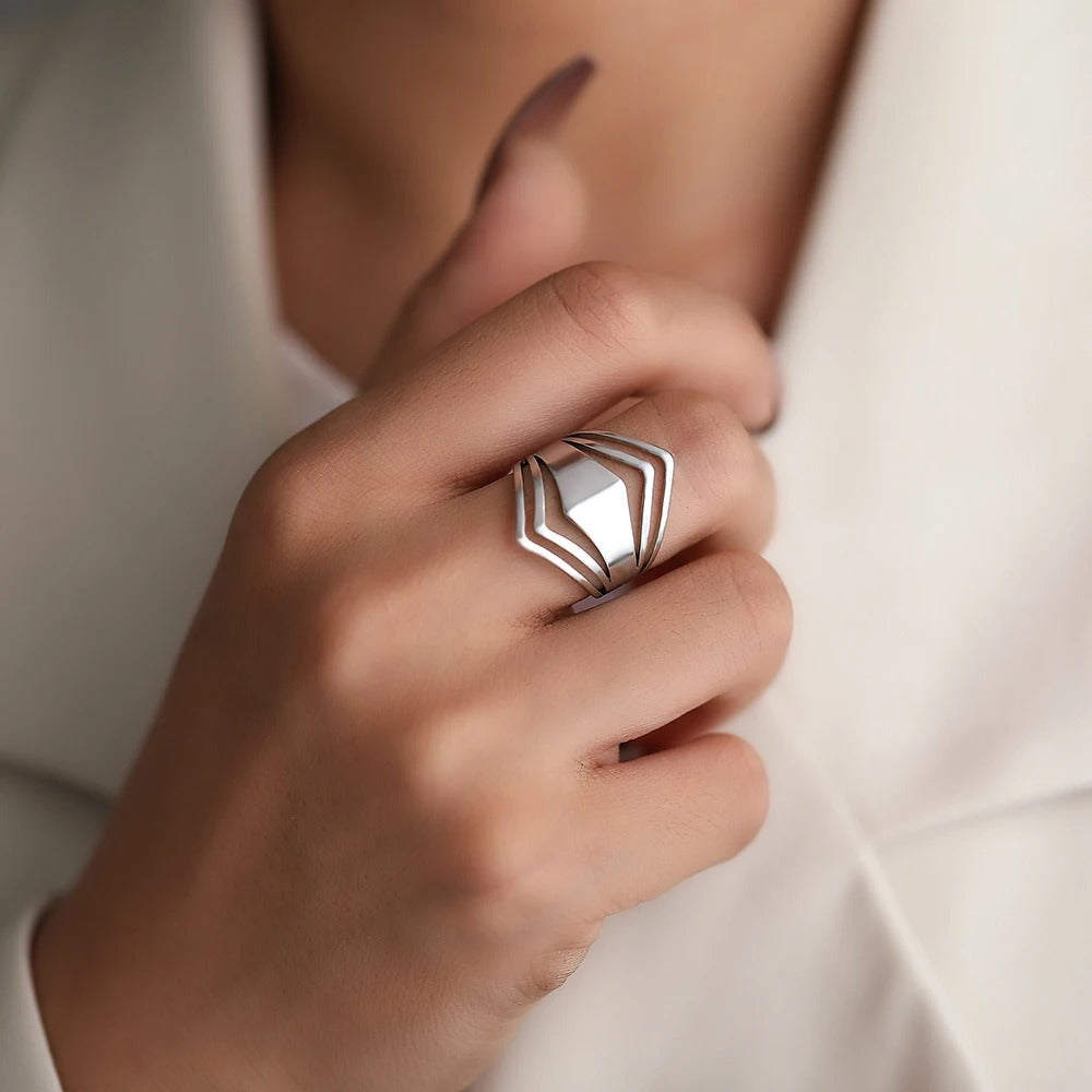 Chavri - Antike Rhombus Ringe