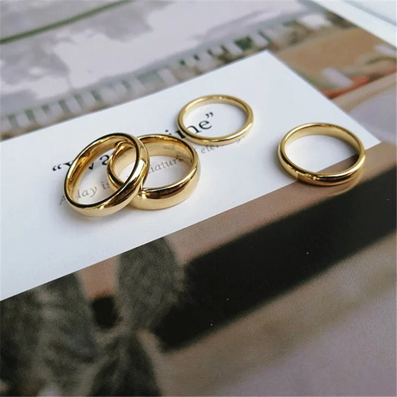 Carmiora - Bescheidene Schlagring-Ringe