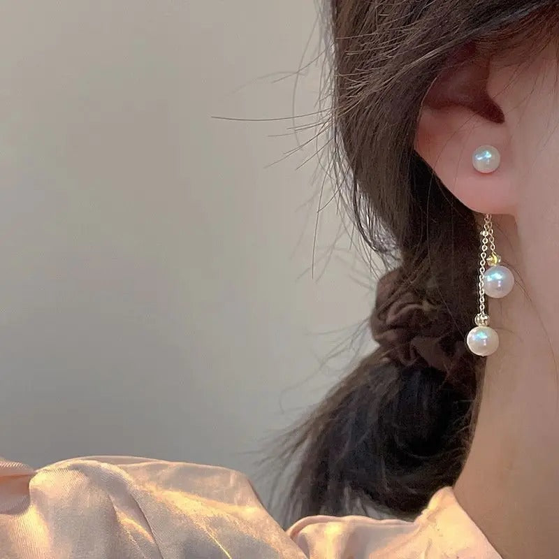 Chavri - Perlen-Ohrringe