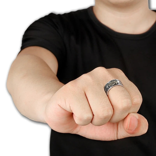 Carmiora - Mantra verstellbarer Ring