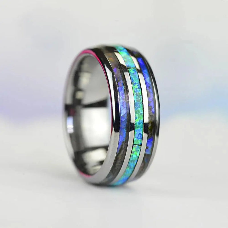 Carmiora - Blauer Opal Ring