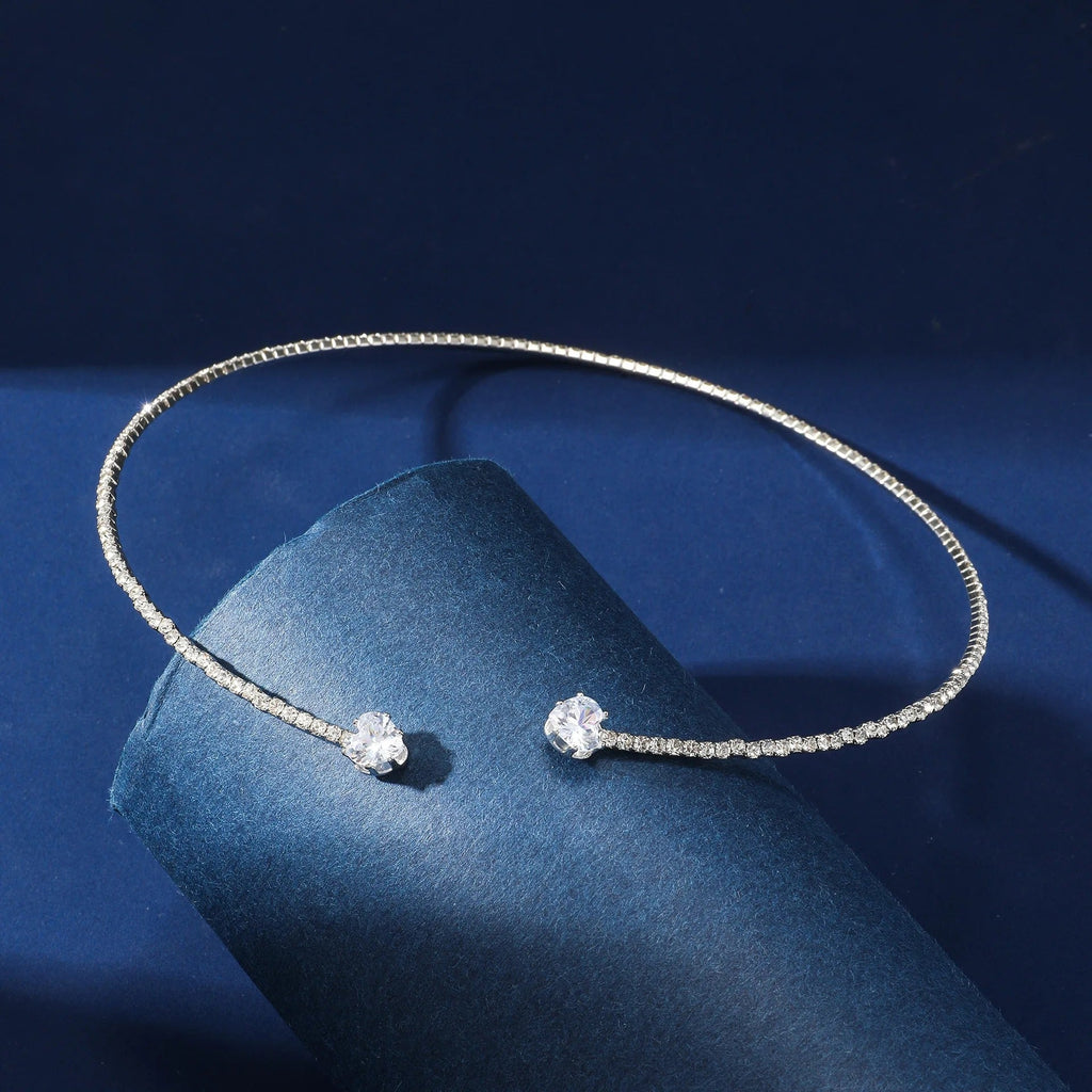 Carmiora - Funkelnde Herz-Halskette