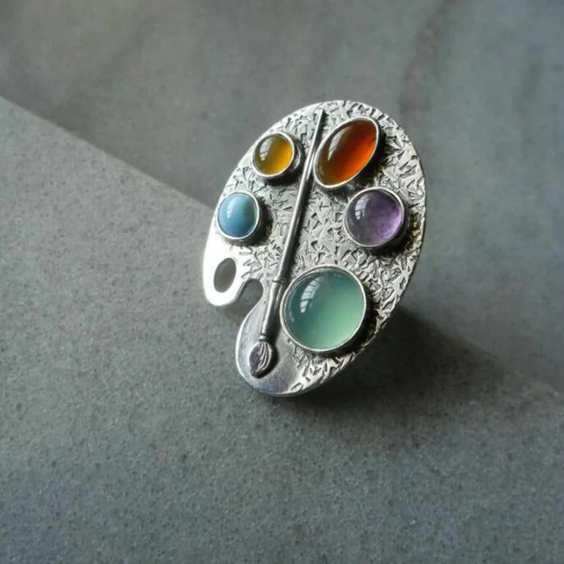 Carmiora - Farbigen Steinen Ringe