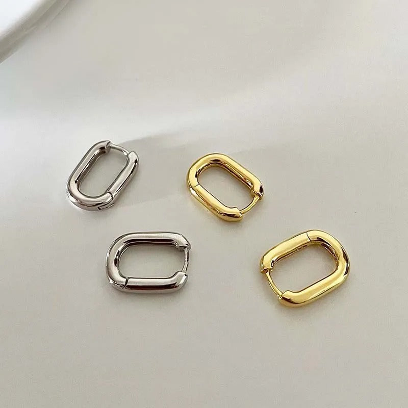 Carmiora - Minimalistische U-Design Ohrstecker