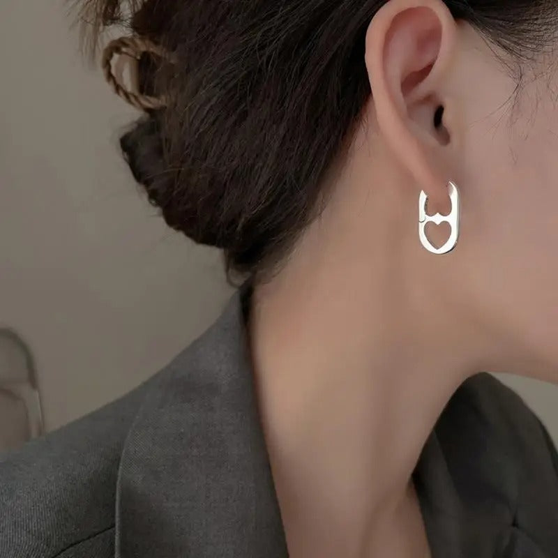 Chavri - Doppelherz-Ohrringe