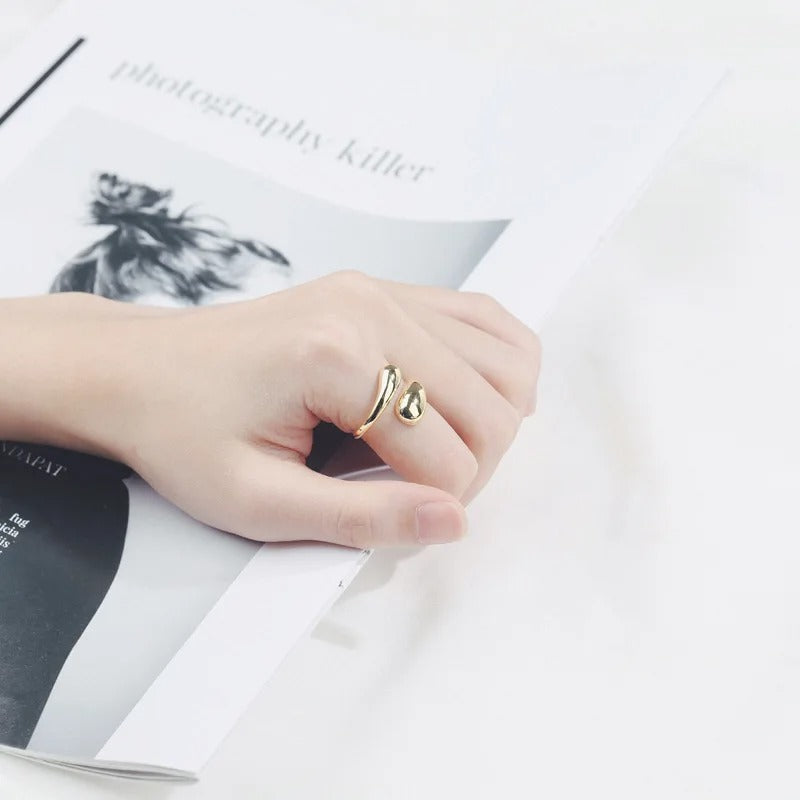 Chavri - Verstellbarer schlanker Ring