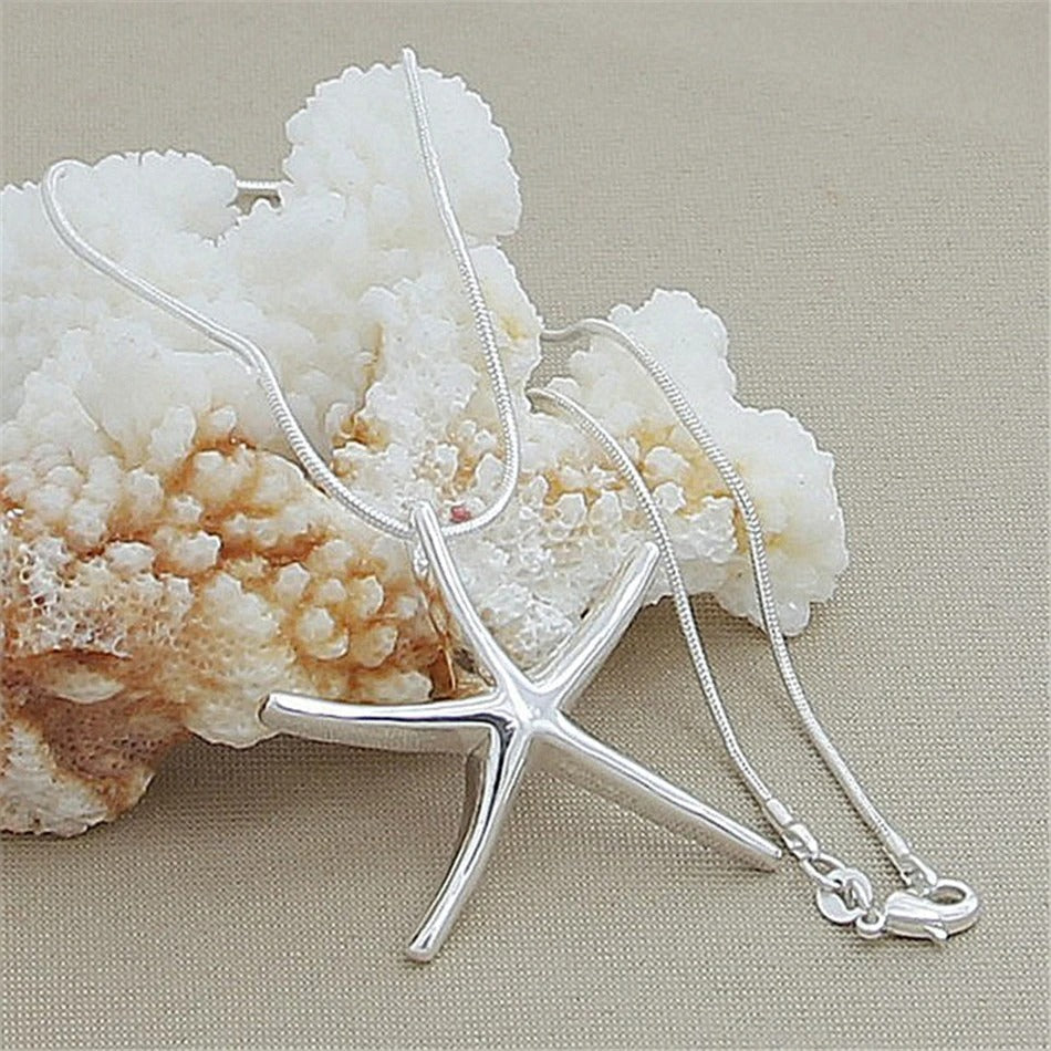 Chavri - Himmlische Seestern-Anhänger-Halskette