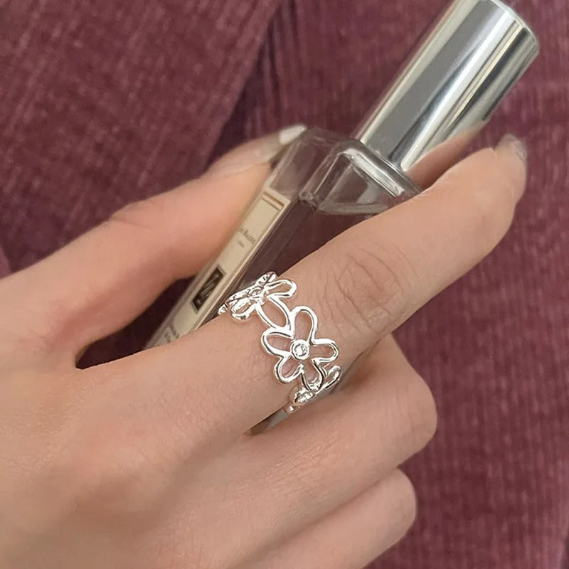 Chavri - Blume Geometrischer Ring