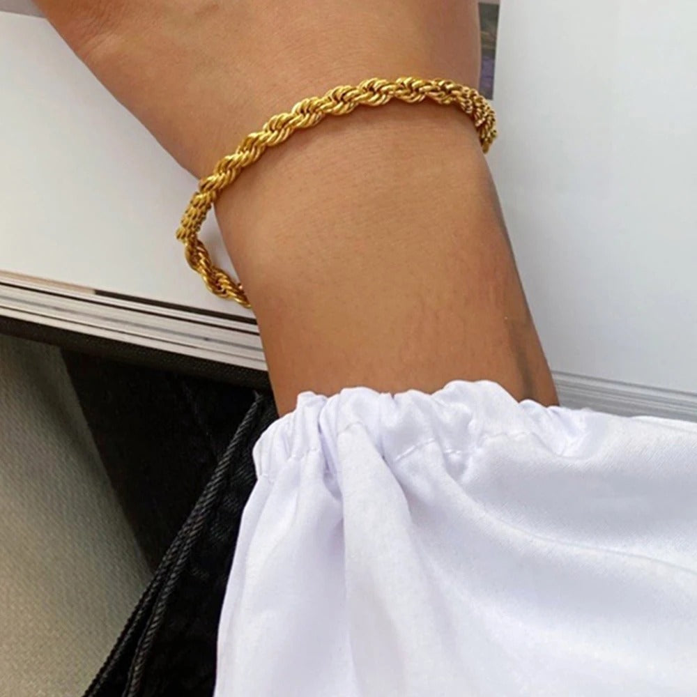 Carmiora - Verschlungenes Kettenarmband