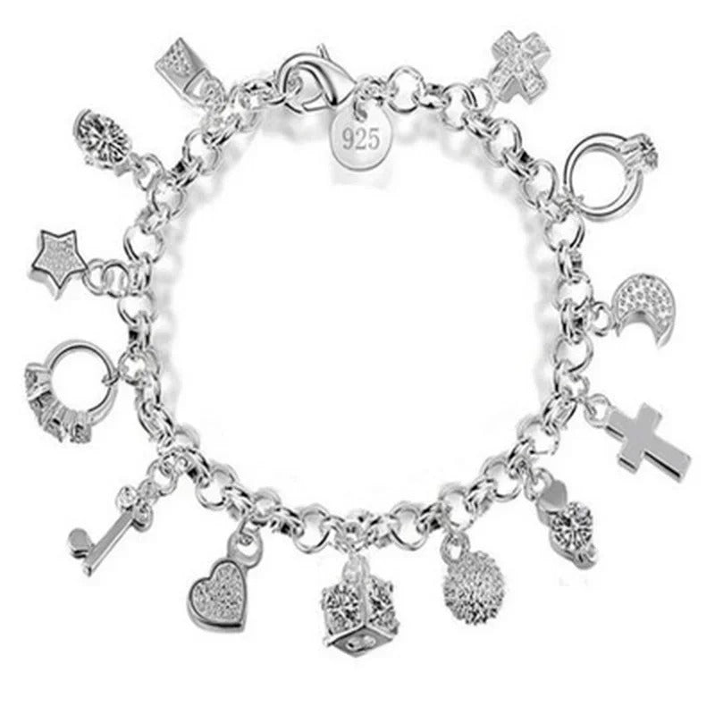 Carmiora - Glücksbringer 13-teiliges Armband