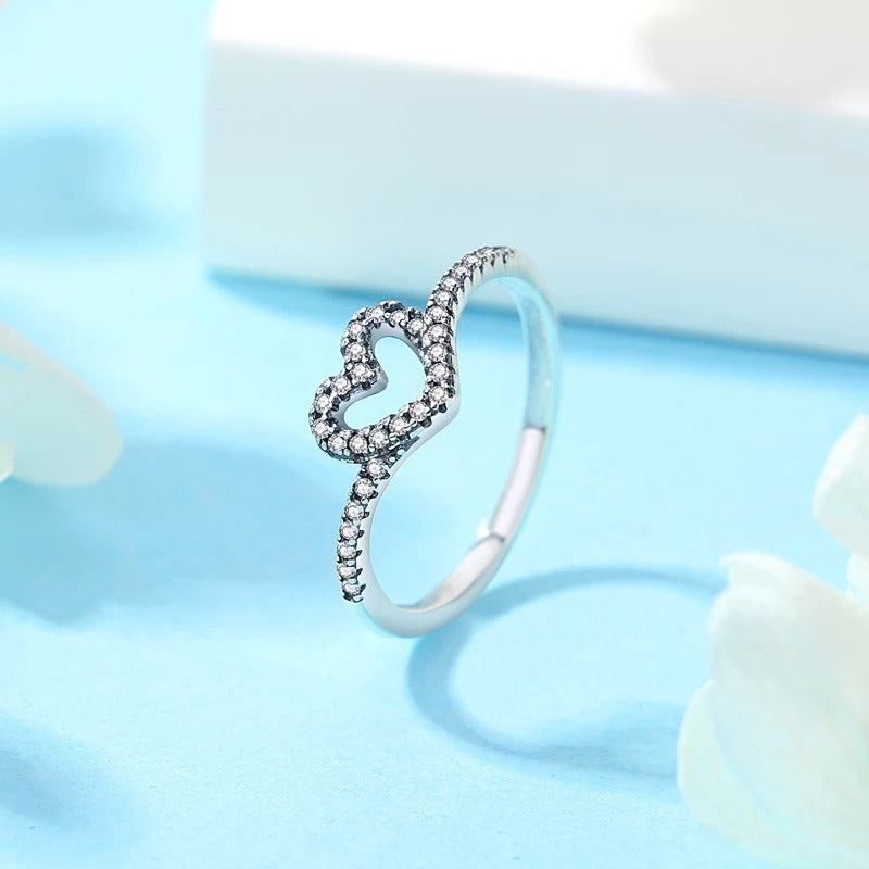 Carmiora - Sterlingsilber Stapelring