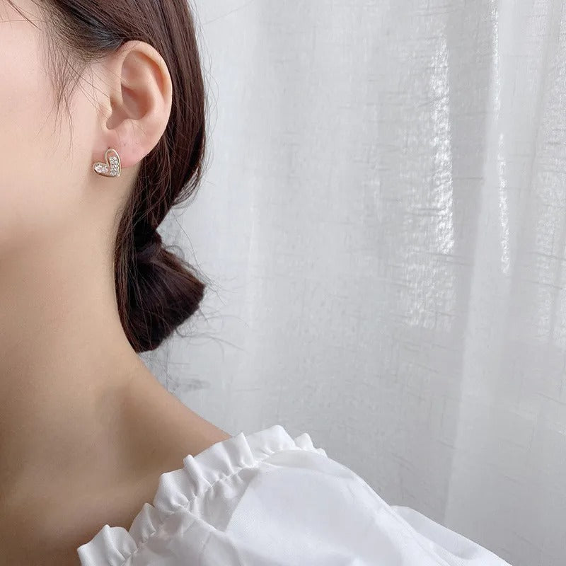 Carmiora - Ohrringe Herz Zuneigung