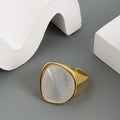 Carmiora - Geometrischer modischer Ring