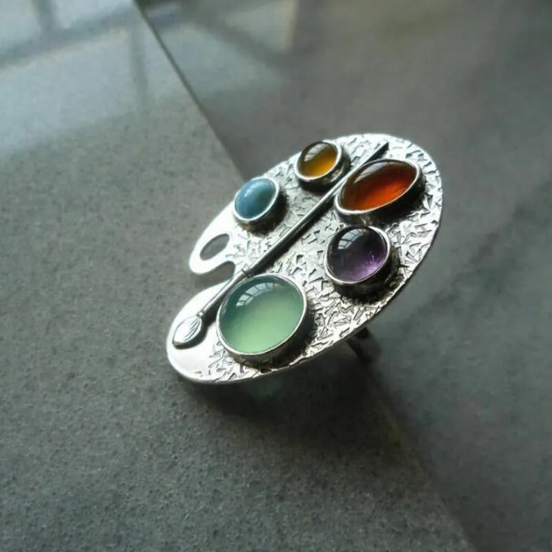 Carmiora - Farbigen Steinen Ringe