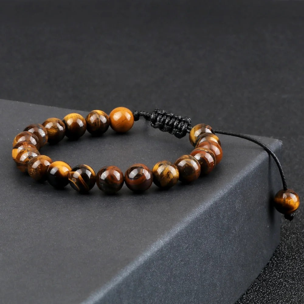 Carmiora - Erdiges Perlenarmband