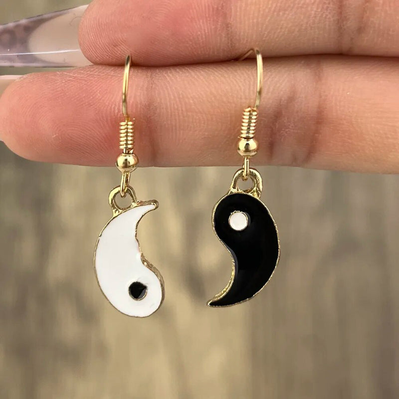 Yin und Yang Ohrhänger