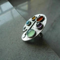 Carmiora - Farbigen Steinen Ringe