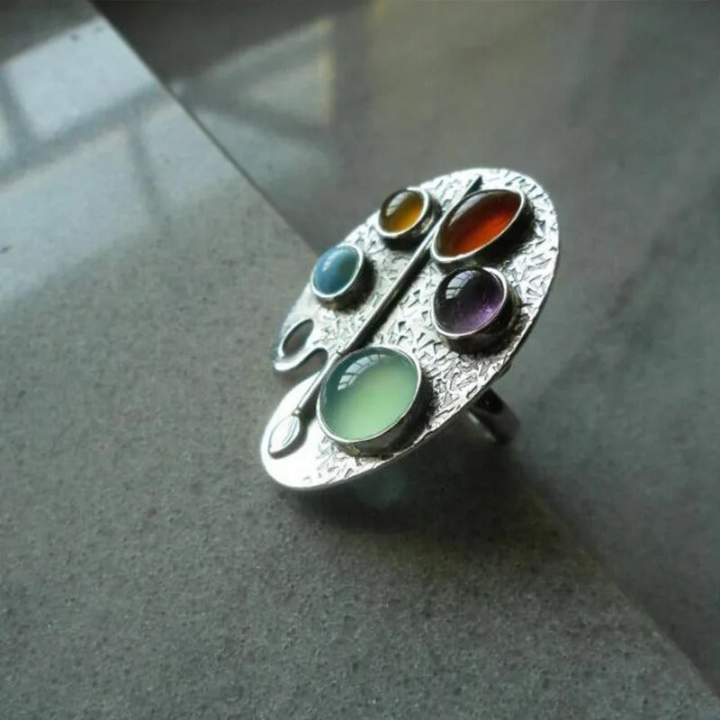 Carmiora - Farbigen Steinen Ringe