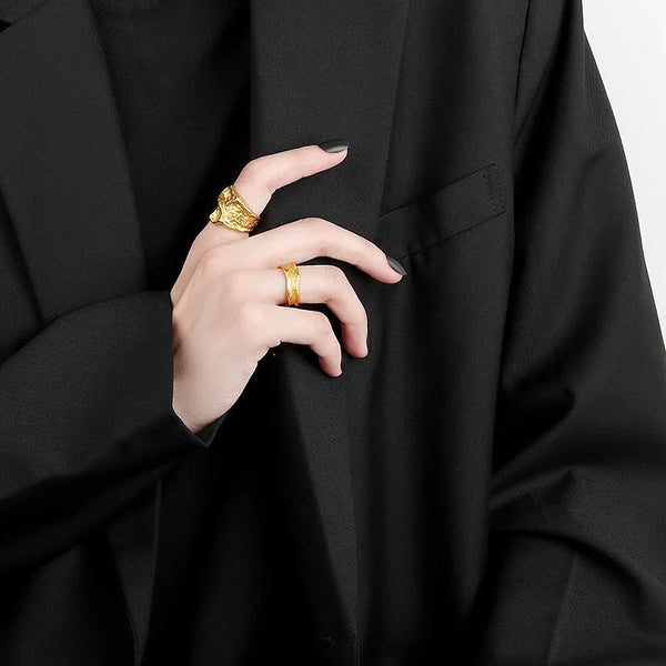 Chavri - Oberfläche Ellipse Ring