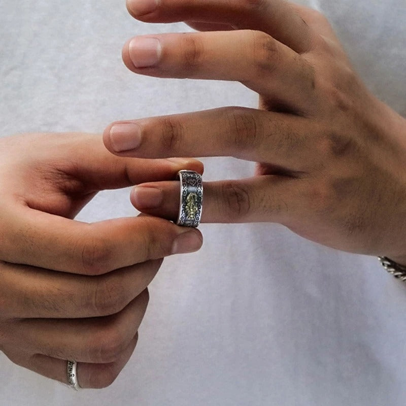 Carmiora - Mantra verstellbarer Ring