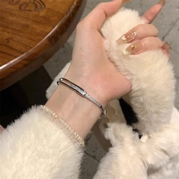 Carmiora - Micro Zirkon Armreif