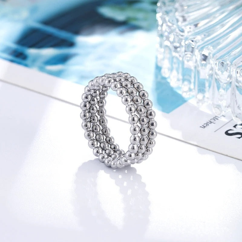 Carmiora - Perle Frauen Ring