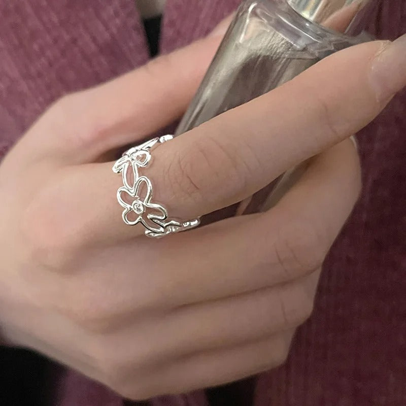 Carmiora - Blume Geometrischer Ring