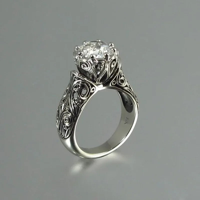Carmiora - Ring mit Blumenknospe