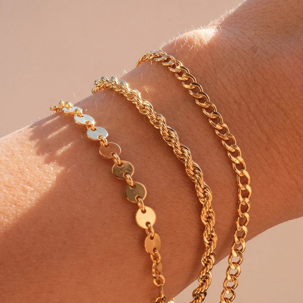 Carmiora - Verschlungenes Kettenarmband