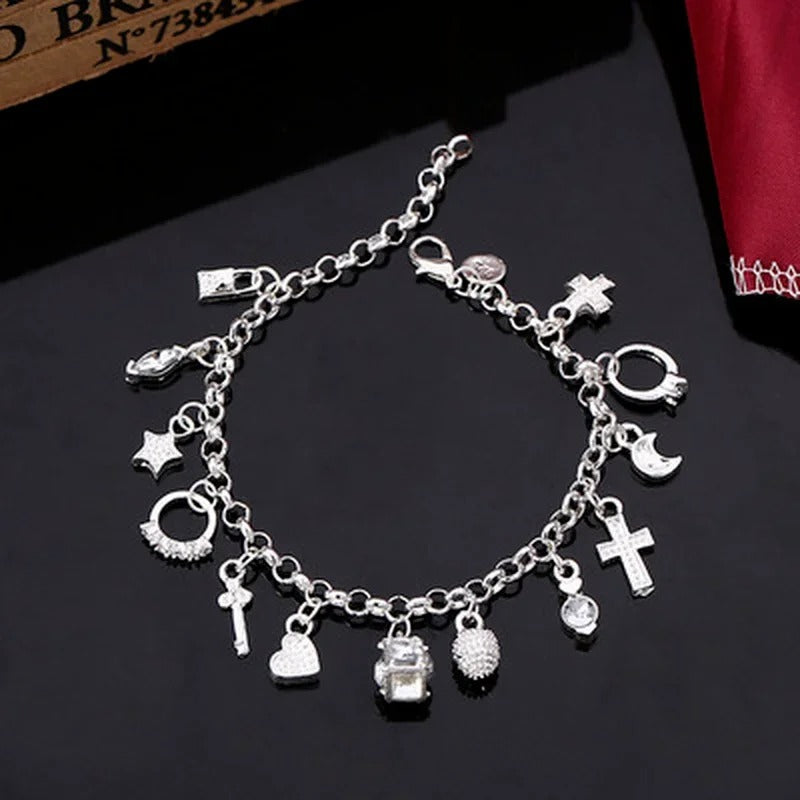 Carmiora - Glücksbringer 13-teiliges Armband