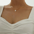 Carmiora - Perlen Choker Halskette