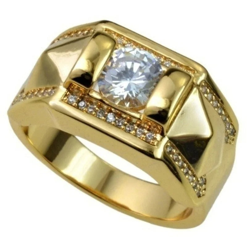 Carmiora - Metallschnitzerei Goldene Ringe