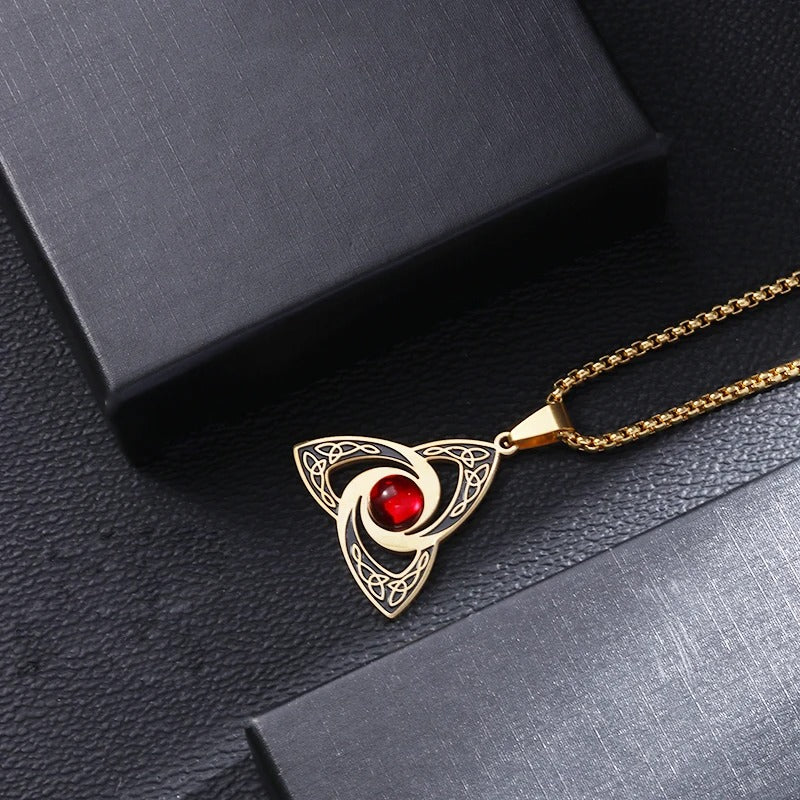 Carmiora - Anhänger Edelstein-Halskette