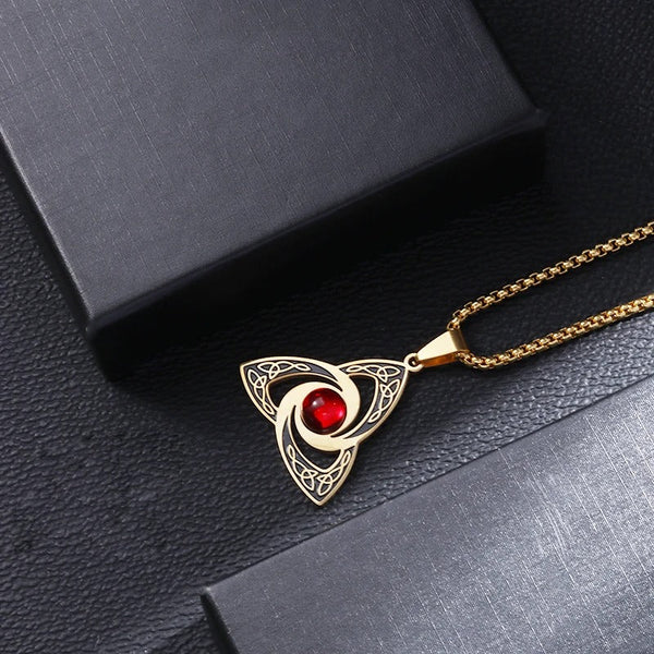 Carmiora - Anhänger Edelstein-Halskette